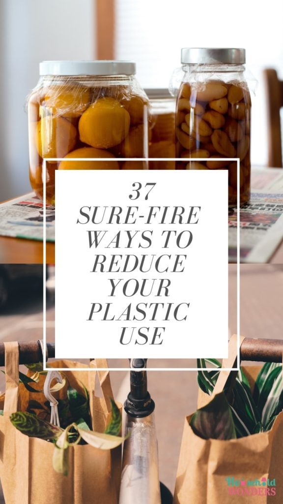 ways to reduce your plastic use