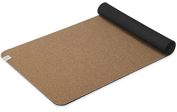 sustainable cork yoga mat
